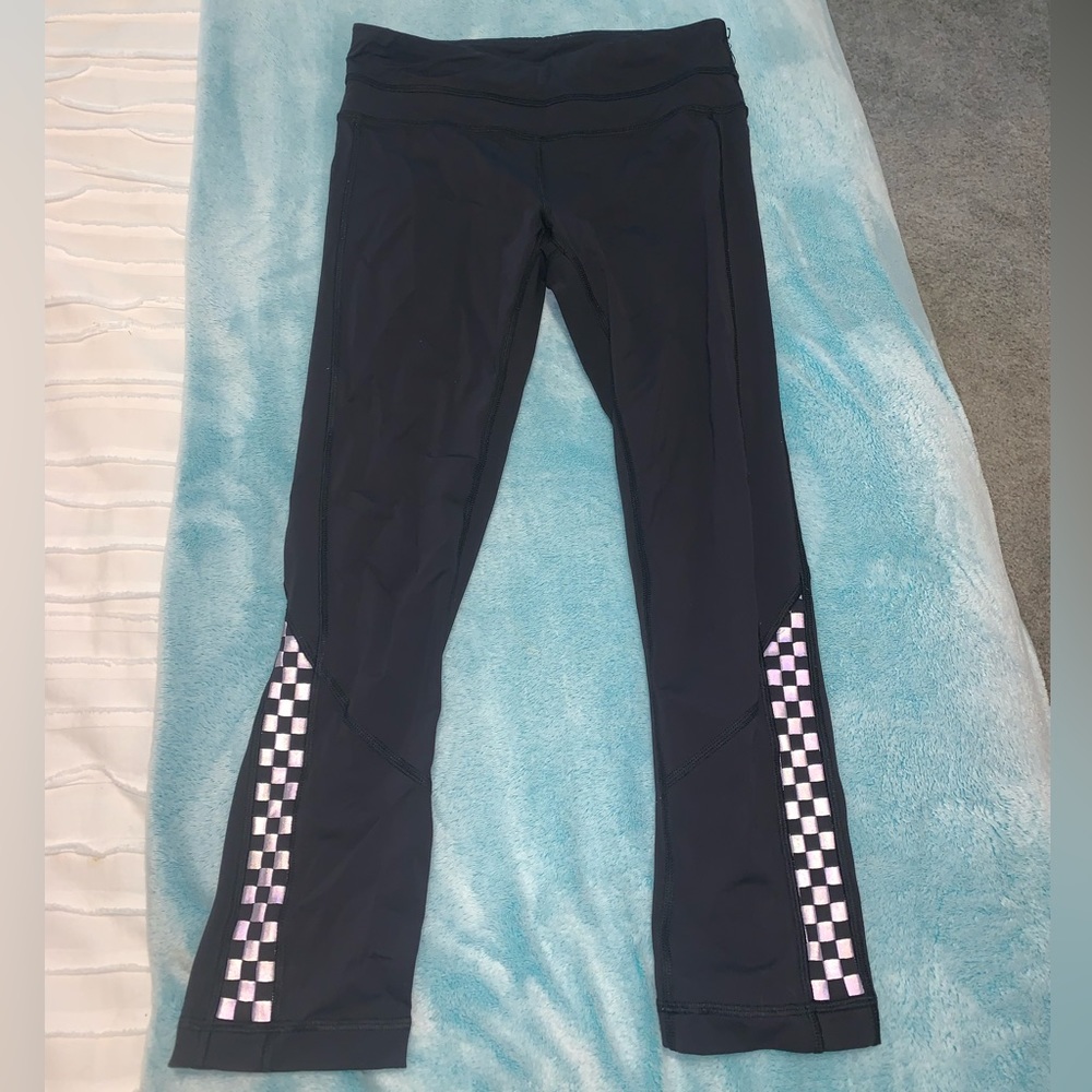 Black lululemon leggings size 4